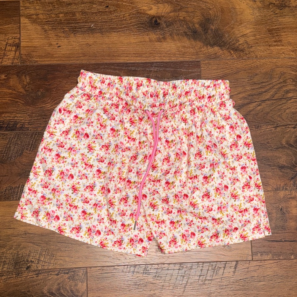 NWT Strawberry Milk Mob Young Love Swim Short (Size S)